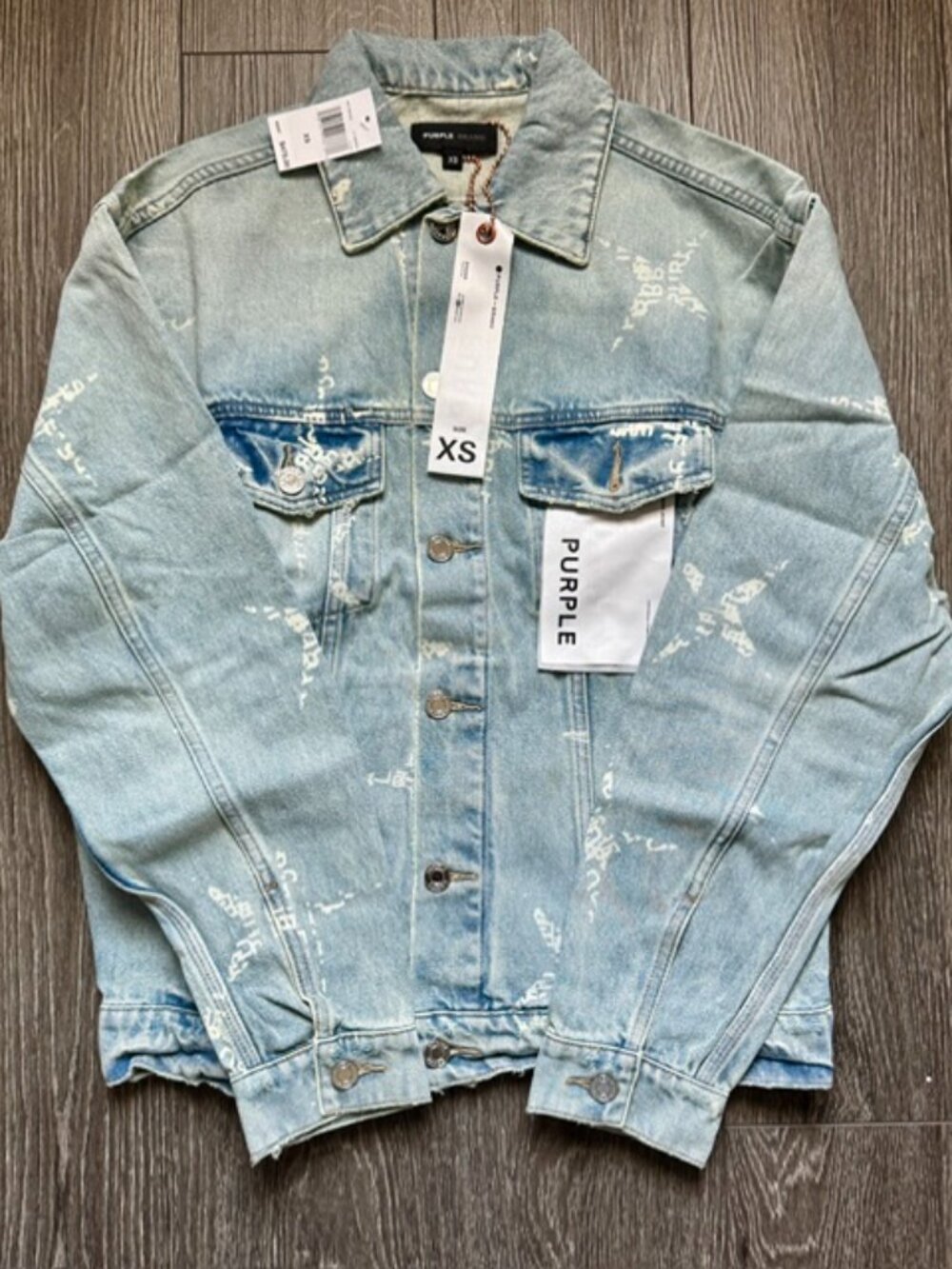 PURPLE BRAND P027 Style Denim Jean Jacket NWT!!
